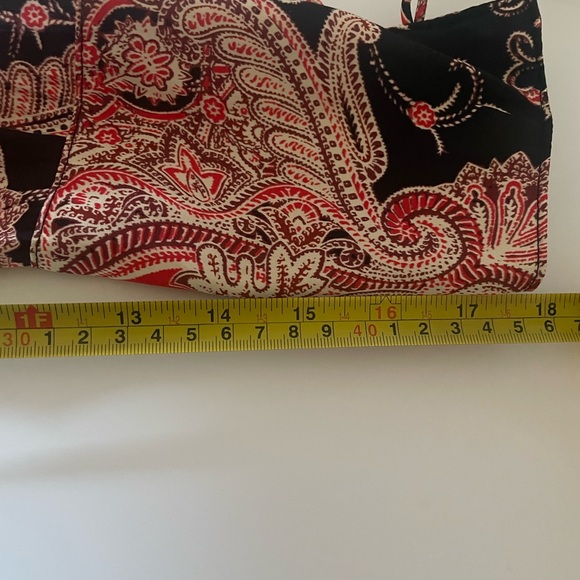 FREE PEOPLE oversized Paisley Tunic Size Small - Picture 8 of 8